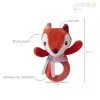 Lilliputiens Alice the Fox peluche multiattività 3m+ 83035