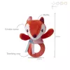 Lilliputiens Alice the Fox peluche multiattività 3m+ 83035