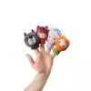 Lilliputiens set burattini da dito Cappuccetto Rosso, 4 figure + sacchetto portaoggetti, 12m+