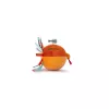 Lilliputiens palla sensoriale con campanello e rilievi Jack il leone 6m+