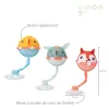 Lilliputiens set 3 palle da bagno con ventose - Joe il drago 3m+
