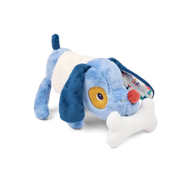 Lilliputiens Jules il cane set gioco attività in peluche con cesta e accessori, 12m+