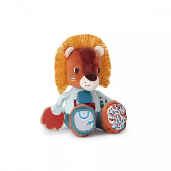 Lilliputiens peluche multi-attività Jack il leone 9m+
