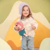 Lilliputiens bambola Jeanne in marsupio con cappello 18m+