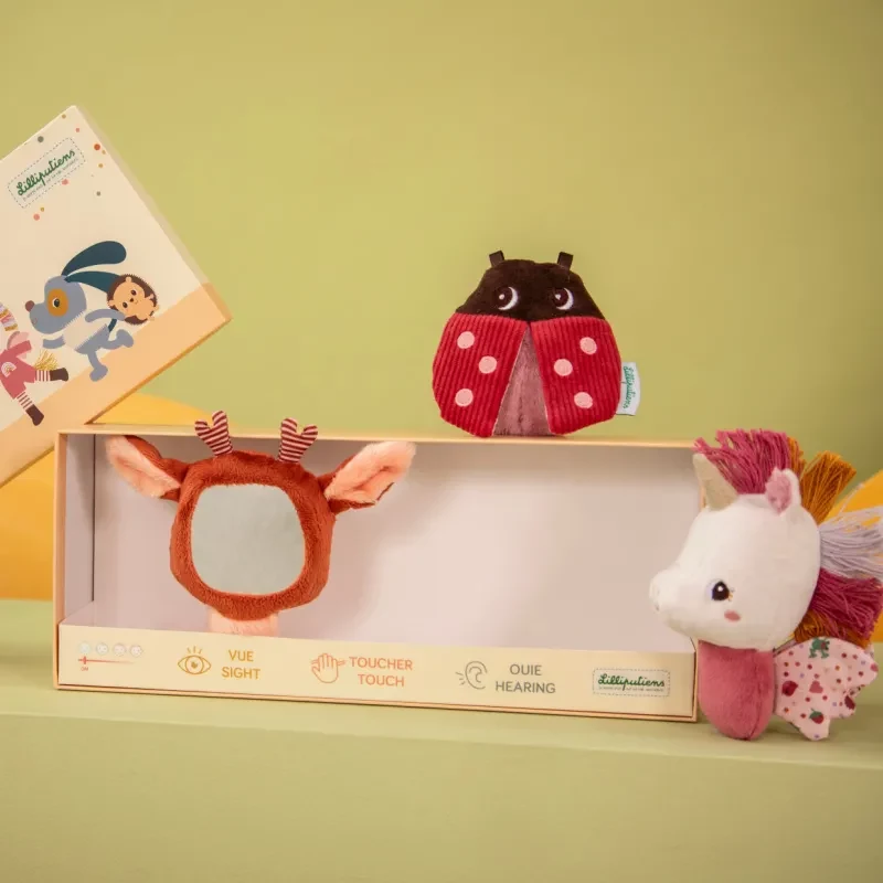 Lilliputiens set multisensoriale unicorno Lena 0m+