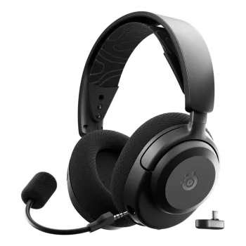 SteelSeries Arctis Nova 3 Wireless Gaming Headset, Nero