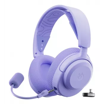 SteelSeries Arctis Nova 3 Cuffie gaming wireless, lavanda