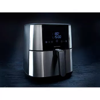 Gastronoma 18290002 Friggitrice ad aria calda, 6 L, 1800 W, Argento