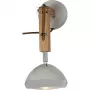 PIFFANY COPENHAGEN Mr. Wattson lampada da parete Nardo Grey