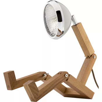 PIFFANY COPENHAGEN Piffany Mr. Wattson Original lampada da tavolo Nardo Grey
