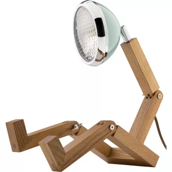 PIFFANY COPENHAGEN Mr. Wattson Original lampada da tavolo Tiffany Green