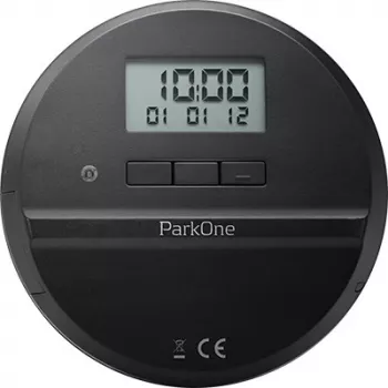 NEEDIT ParkOne disco orario elettronico nero