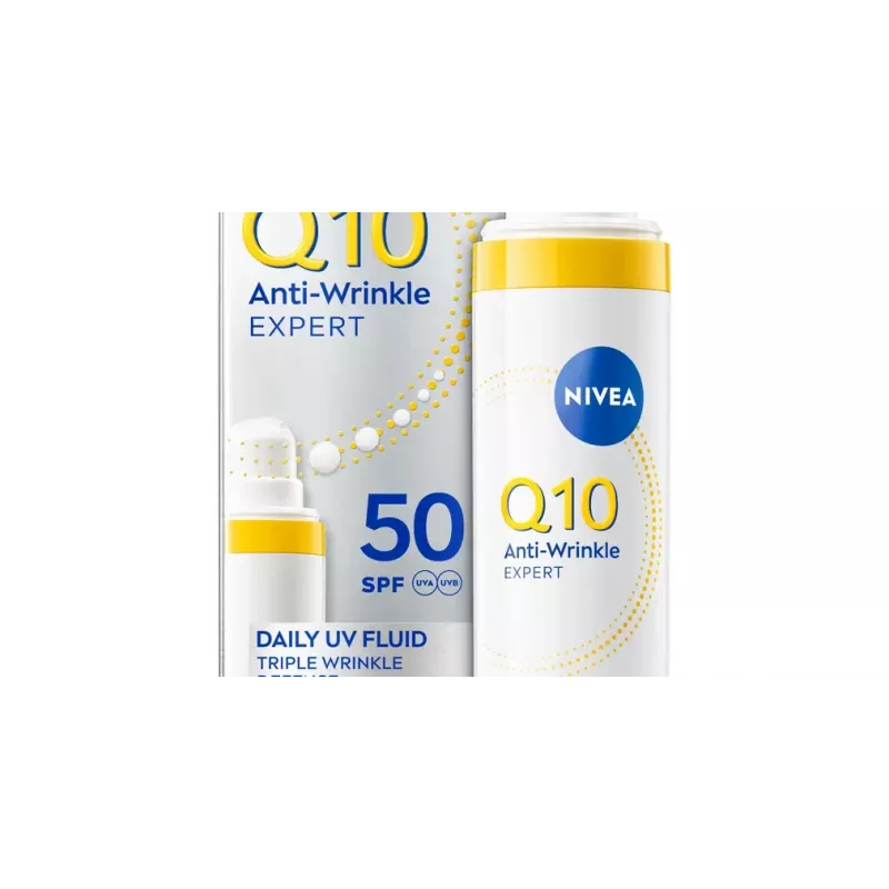 NIVEA Q10 Daily UV Fluid viso anti-rughe SPF50 40ml