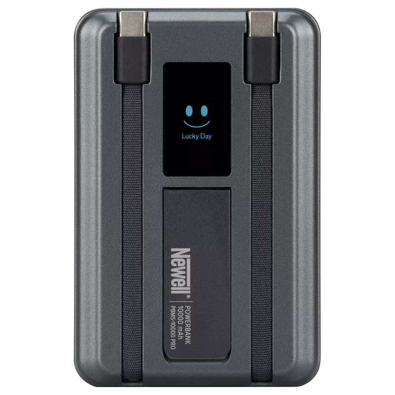Powerbank Newell MS-10000 Pro MagSafe 10000 mAh 2x USB-C - grigio