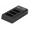Caricabatterie a tre canali Newell CD-USB-C per Sony NP-FW50