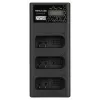 Caricabatterie a 3 canali Newell CD-USB-C per Nikon EN-EL14