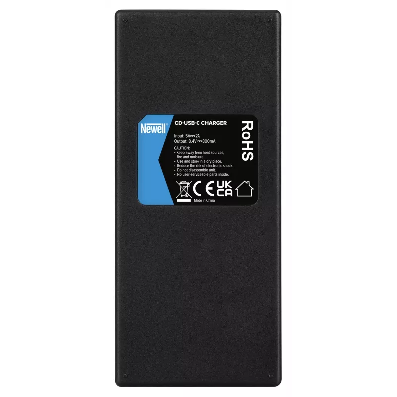 Caricabatterie a 3 canali Newell CD-USB-C per Nikon EN-EL14