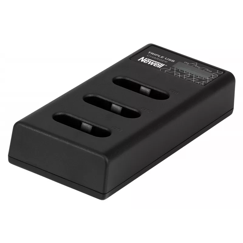 Caricabatterie a tre canali Newell CD-USB-C per batterie Sony NP-BX1
