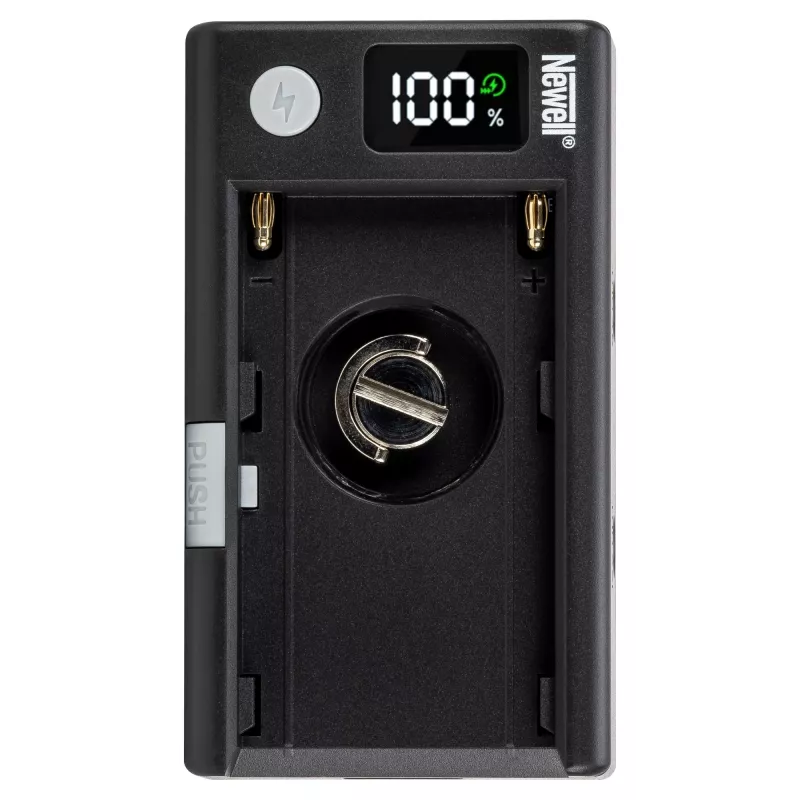 Adattatore universale Newell DC-USB per batterie NP-F