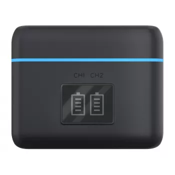 Caricabatterie a due canali Newell STD-USB per batterie Insta360 CINSBAHA
