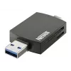 Hub USB 3.0 4-in-1 OTG Newell nero