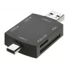 Hub USB 3.0 4-in-1 OTG Newell nero