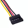 Akyga AK-CA-17 cavo adattatore di alimentazione Molex a SATA, 15 cm