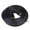 Akyga AK-AV-09 cavo VGA D-Sub 15 poli, maschio a maschio, 2 nuclei in ferrite, 15 m, nero