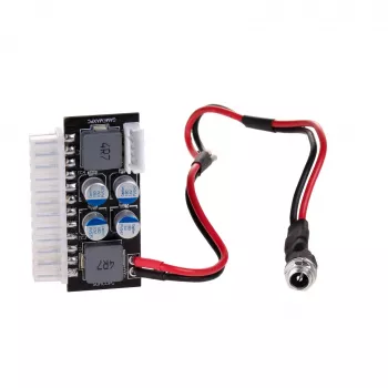 Akyga AK-CA-38 adattatore di alimentazione PICO-PSU DC/ATX, 120 W, ingresso 12 V DC, 24-Pin ATX, P4, SATA, Molex
