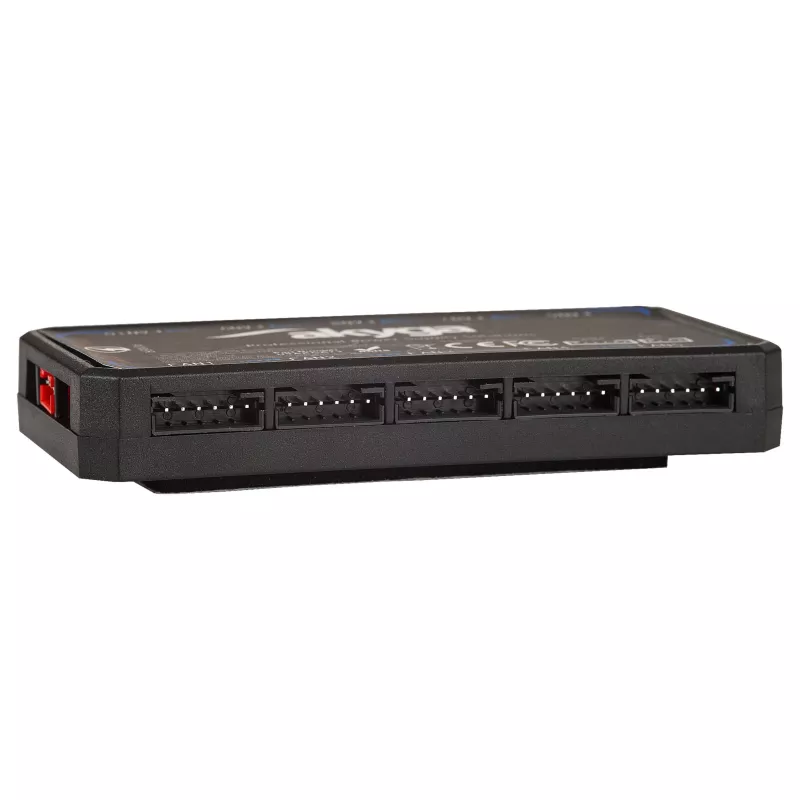 Akyga AK-CA-73 controller per ventole RGB con telecomando, 12 connessioni (10 ventole + 2 strisce LED), alimentazione Molex