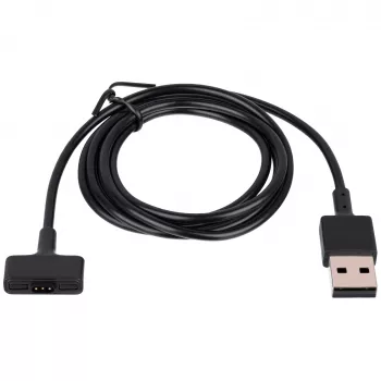 Cavo di ricarica USB magnetico Akyga AK-SW-23 per Fitbit Ionic, 1 m, nero
