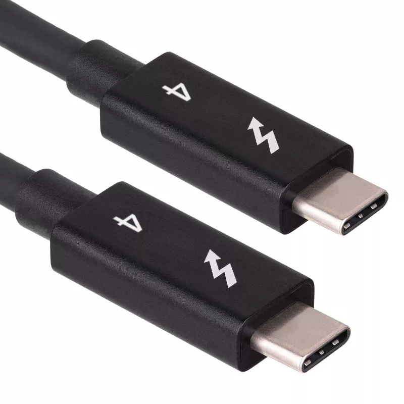 Cavo Thunderbolt USB-C a USB-C Akyga AK-USB-33, 40 Gbit/s, 100 W, 0,5 m, nero