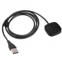 Cavo di ricarica USB magnetico Akyga AK-SW-27 per Fitbit Versa 3 / Sense, 1 m, nero