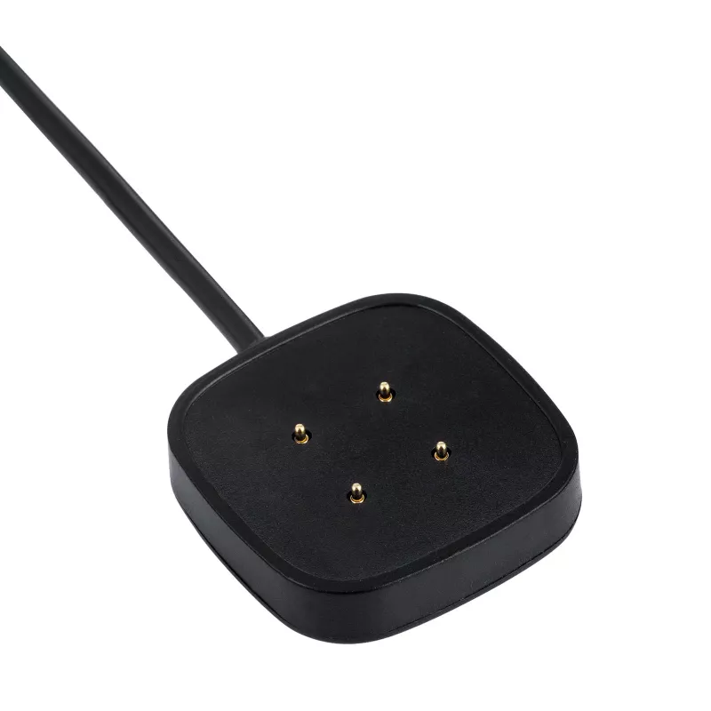 Cavo di ricarica USB magnetico Akyga AK-SW-27 per Fitbit Versa 3 / Sense, 1 m, nero
