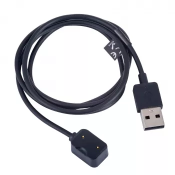 Cavo di ricarica magnetico per Amazfit Cor A1702 Akyga AK-SW-30, USB-A, 1 m, nero