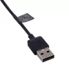 Cavo di ricarica magnetico per Amazfit Cor A1702 Akyga AK-SW-30, USB-A, 1 m, nero