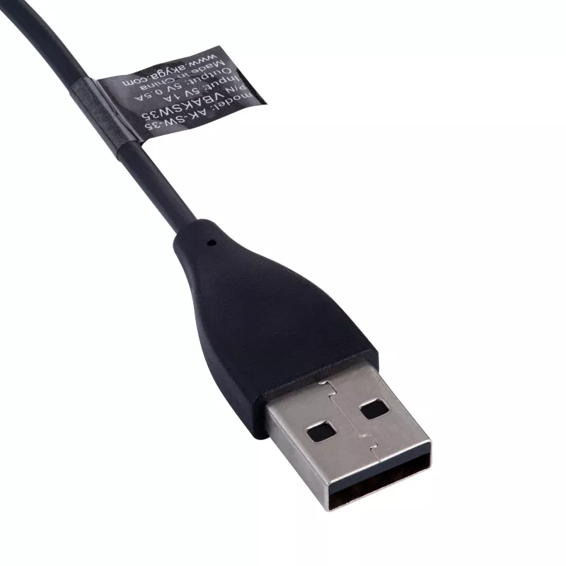 Cavo di ricarica per Fitbit Alta HR Akyga AK-SW-35, USB-A, 1 m, nero