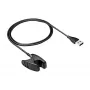 Cavo di ricarica e dati per Suunto 3 / 5 / Fitness / Ambit Akyga AK-SW-38, USB-A, 1 m, nero