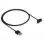 Cavo di ricarica magnetico per Ticwatch Pro 3 GPS / E3 Akyga AK-SW-39, USB-A, 1 m, nero