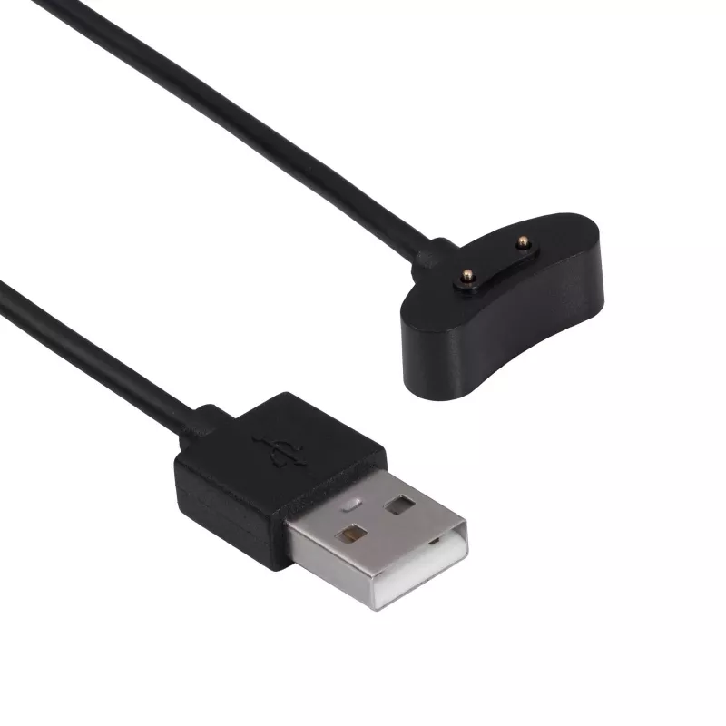 Cavo di ricarica magnetico per Ticwatch Pro 3 GPS / E3 Akyga AK-SW-39, USB-A, 1 m, nero