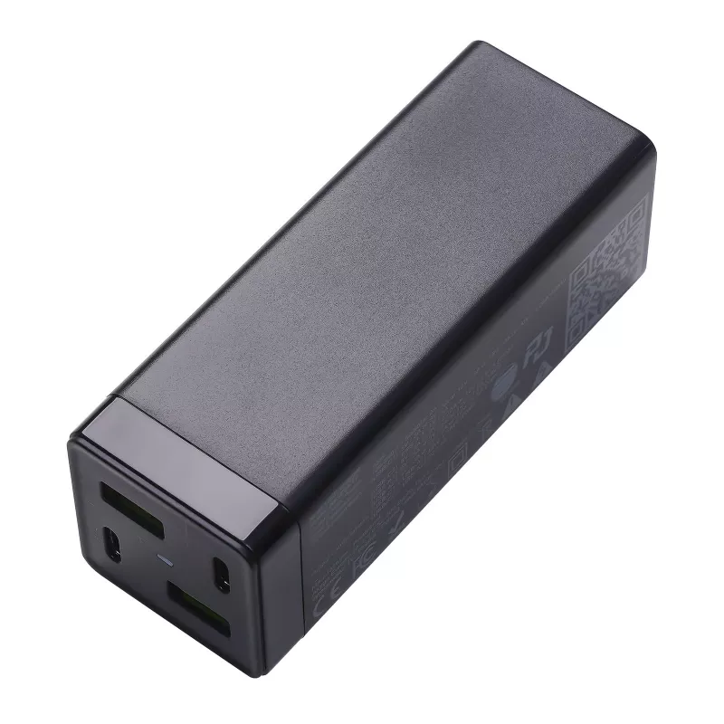 Caricabatterie USB Akyga Charge Brick AK-CH-17 65 W, 2 x USB-C PD + 2 x USB-A QC 4+, nero