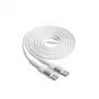 Cavo USB-C a USB-C Akyga AK-USB-40, USB 2.0, 60 W, 1 m, bianco