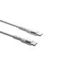 Cavo USB-C a USB-C Akyga AK-USB-40, USB 2.0, 60 W, 1 m, bianco