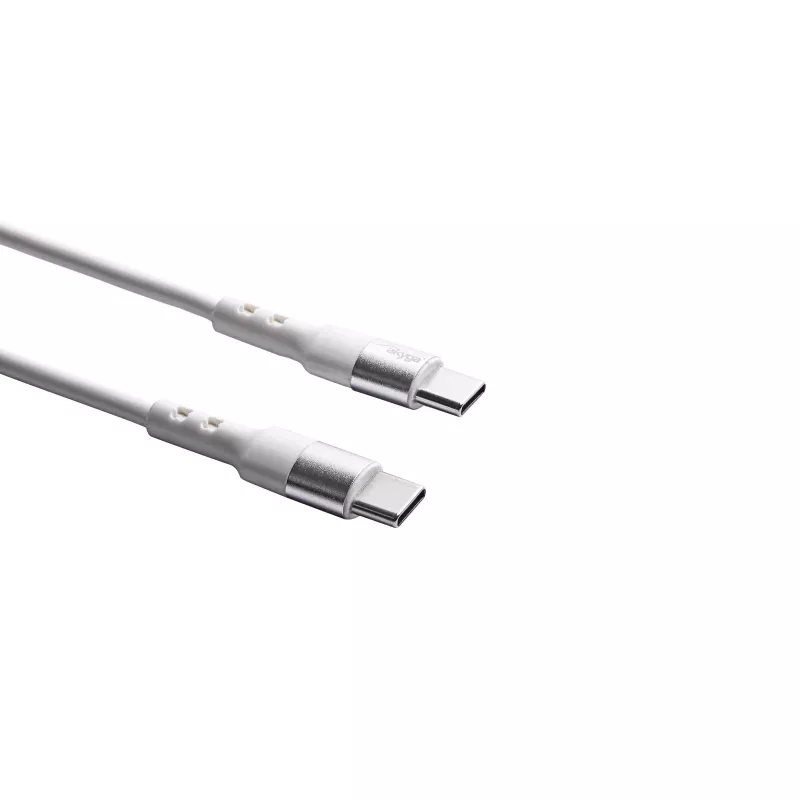 Cavo USB-C a USB-C Akyga AK-USB-40, USB 2.0, 60 W, 1 m, bianco