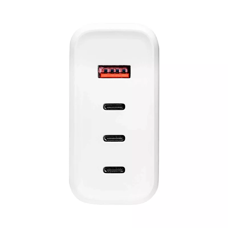 Caricabatterie USB GaN Akyga AK-CH-24 140 W, 3 x USB-C PD + USB-A, bianco