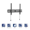 Akyga AK-MB-07 supporto TV da parete inclinabile, 37-70 pollici, 60 kg, VESA 600x400, nero