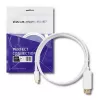 Qoltec Cavo Adattatore USB 3.1 Type-C Maschio a HDMI Type A Maschio, 4K, Alternate Mode, 1m, Nero