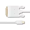 Qoltec Cavo Adattatore USB 3.1 Type-C Maschio a DVI-D Maschio 2m 4K