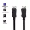 Qoltec Cavo DisplayPort 1.4 Maschio a Maschio 3m 8K Nero