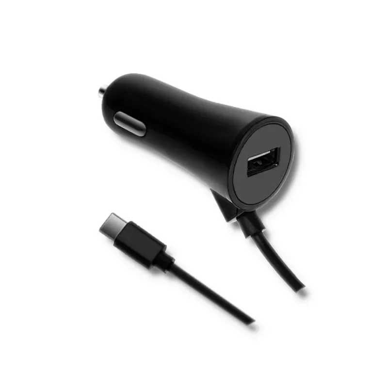 Qoltec PRO Caricabatterie wireless per auto con supporto IR 15W QC 3.0 USB Type-C nero
